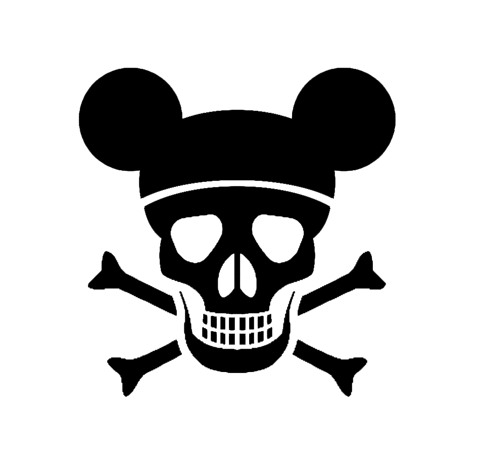 Skull printable mickey mouse ears clipart free