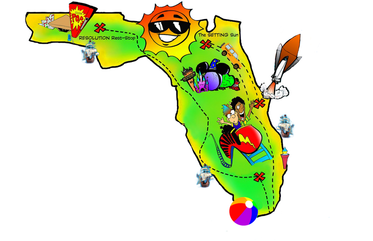 Congratulations florida map clipart by preptoon photo