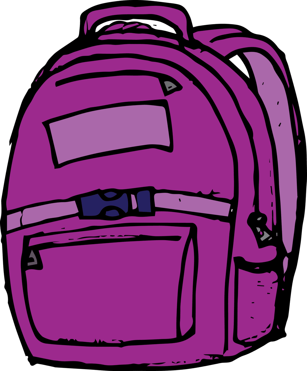 Backpack pin page clipart logo