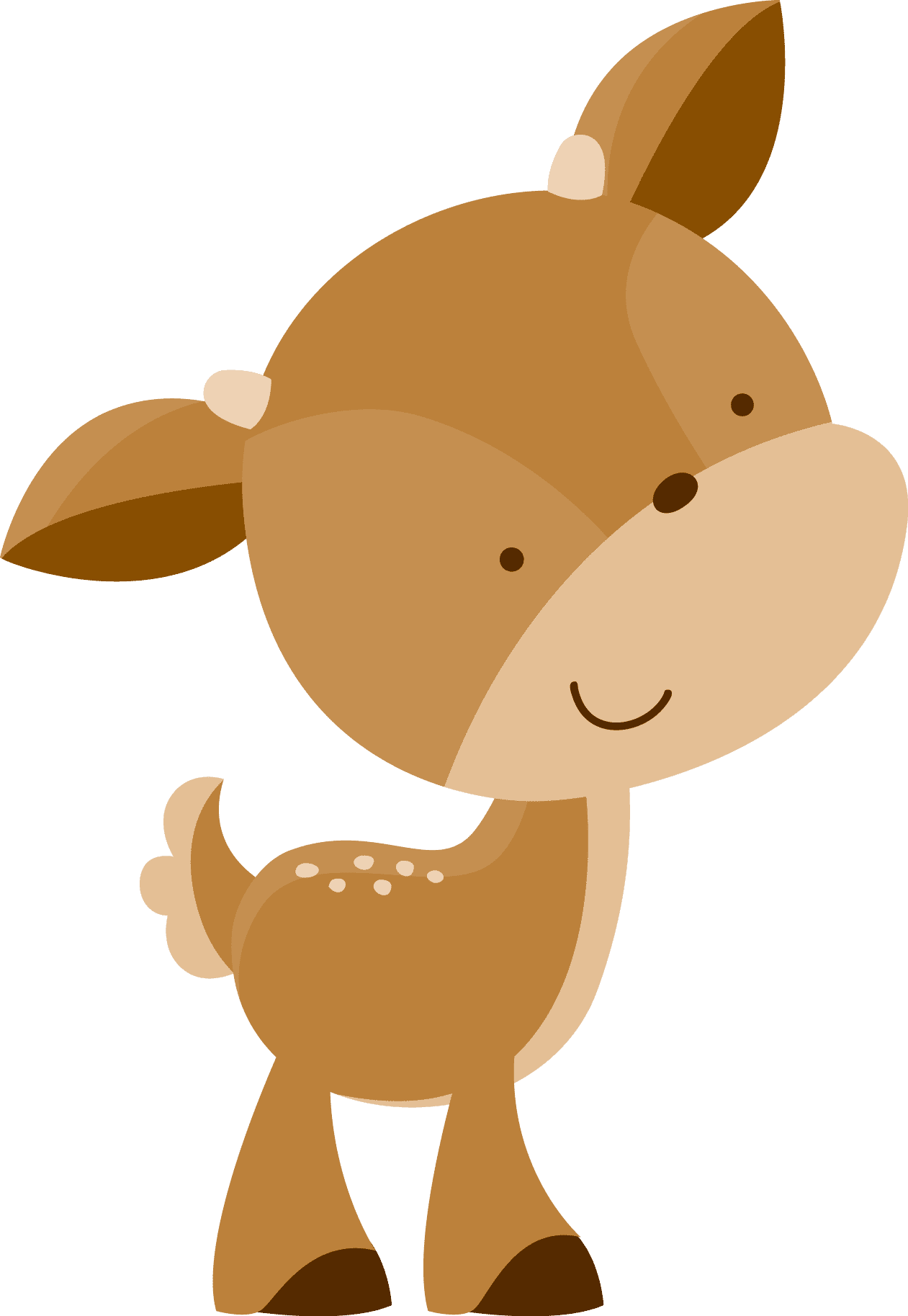 Woodland animal clipart yawd free