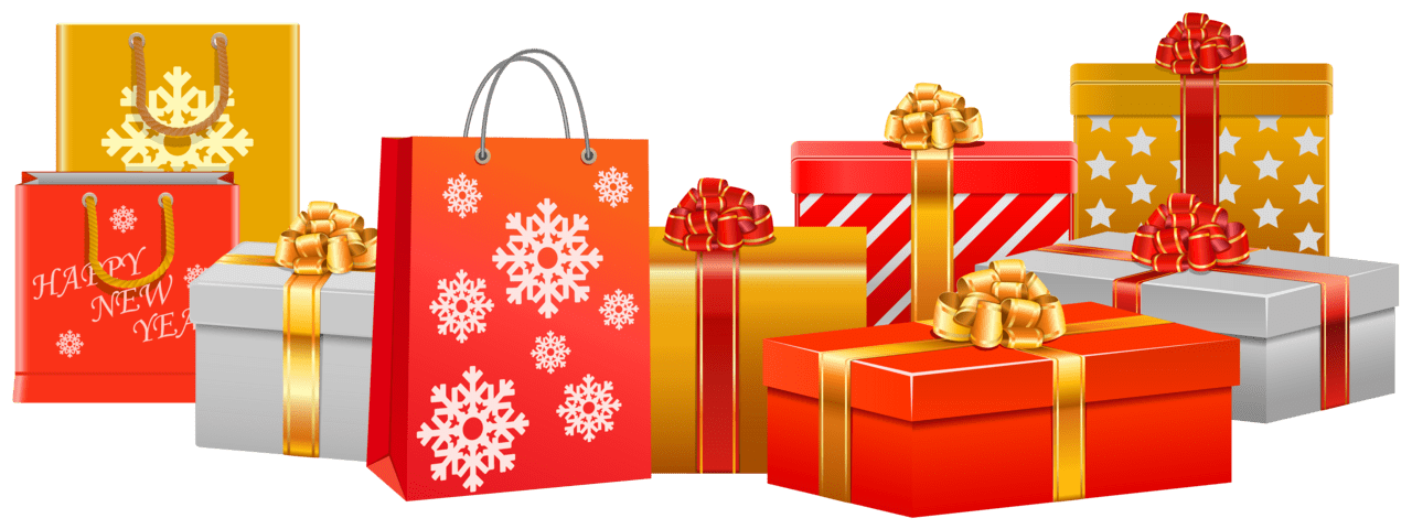 Gift christmas ts clipart image