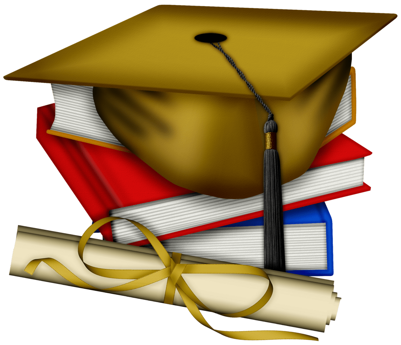 Graduation cap wrapped for life clipart logo 2