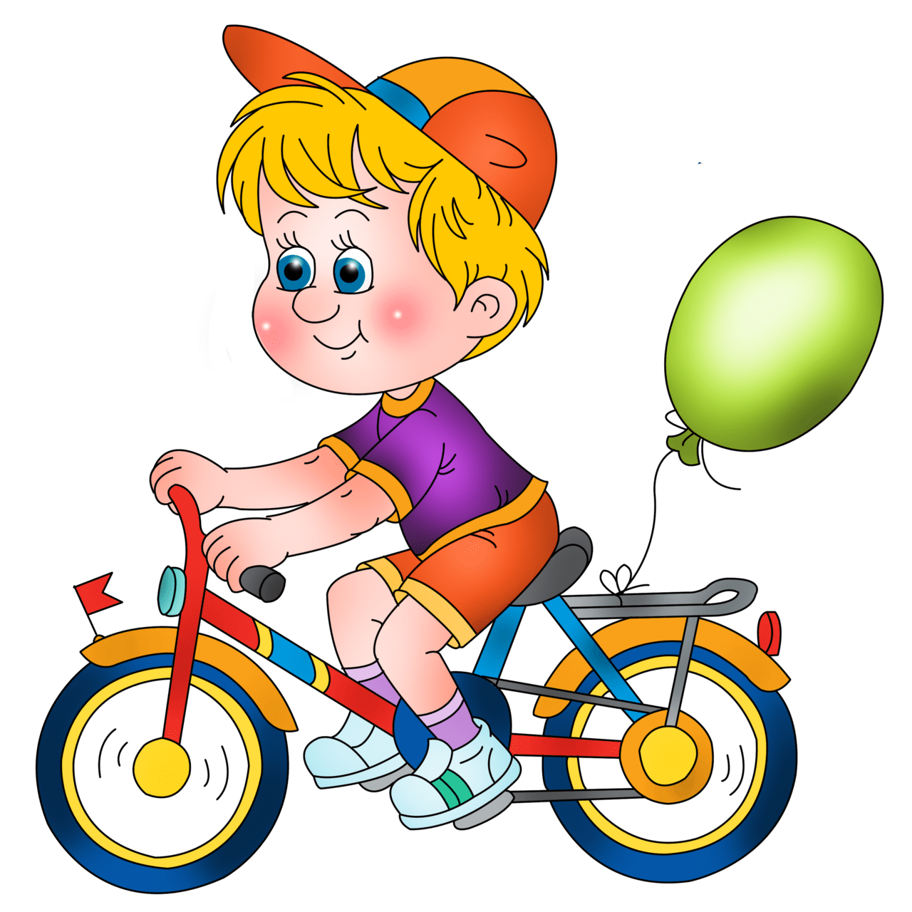 Bicycle pin page clipart photo 4