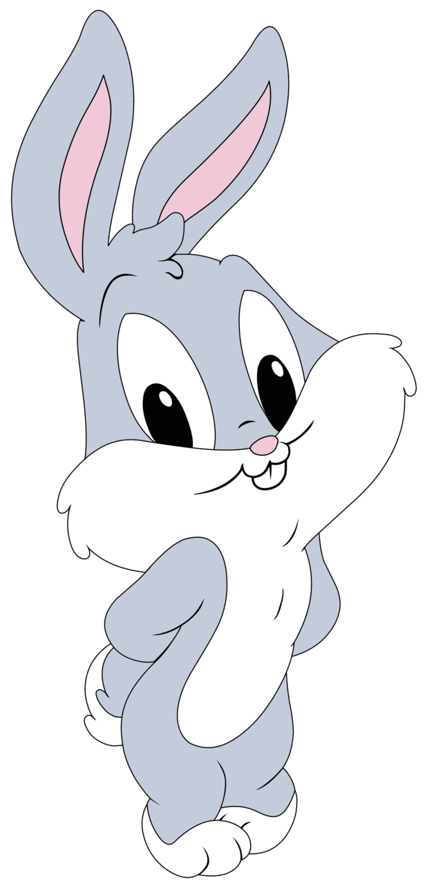 Rabbit bugs bunny baby clipart image