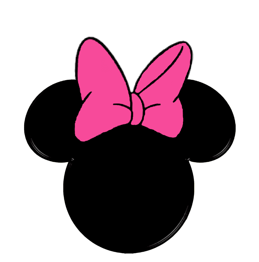 Mickey mouse minnie and silhouette clipart suggest transparent