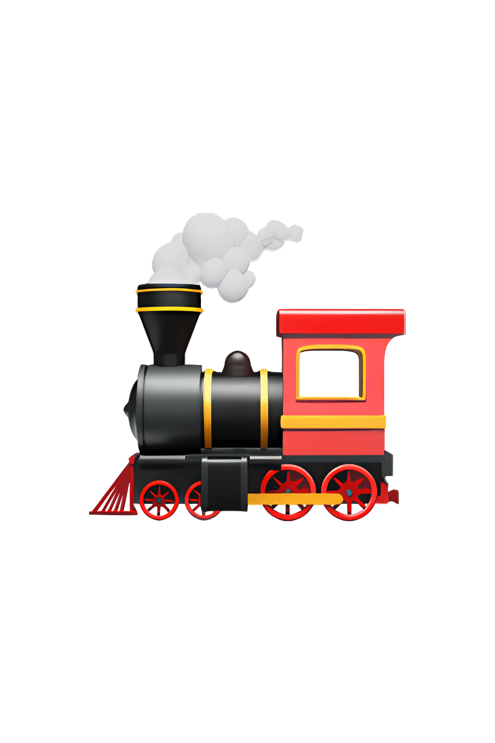 Train lo otive emoji clipart logo