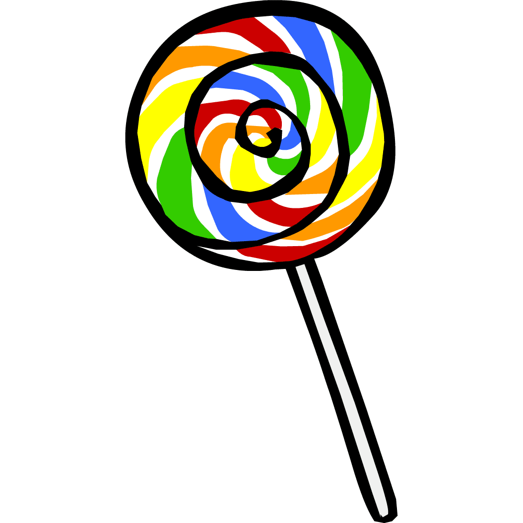 Candy lollipop clipart transparent