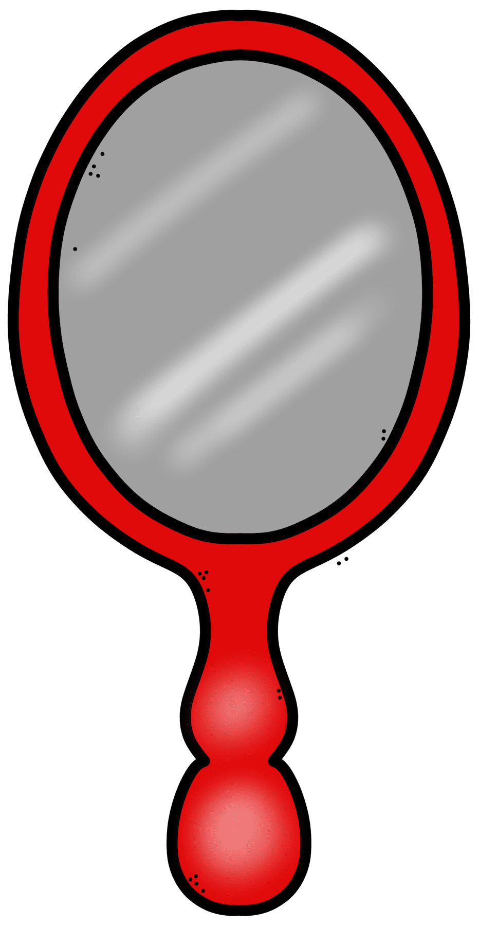 Magnifying glass pin page clipart picture 2