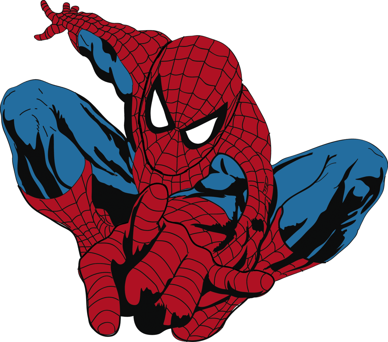 Spiderman pin page clipart photo