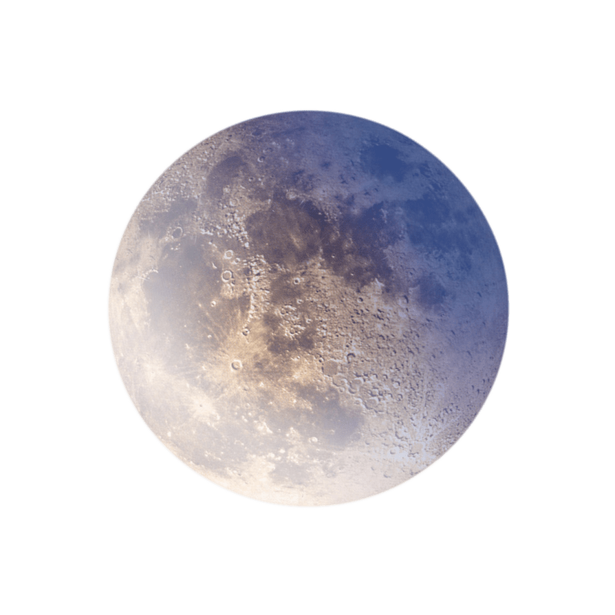 Full blue moon by annamae deviantart clipart background