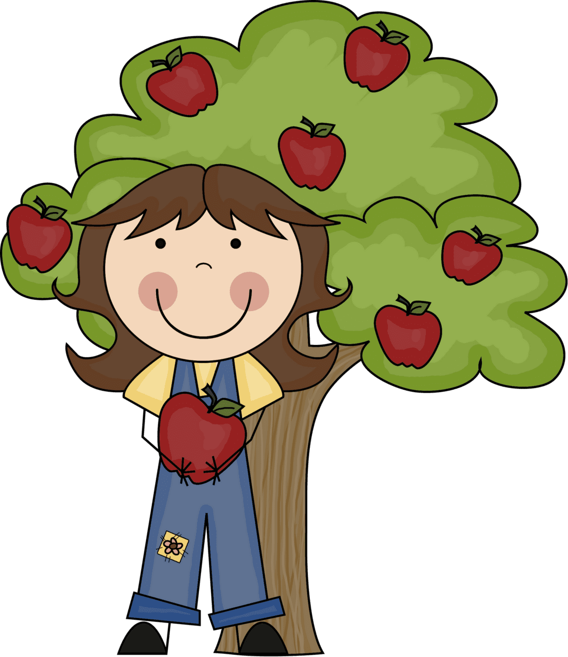 September week of apples clipart picture