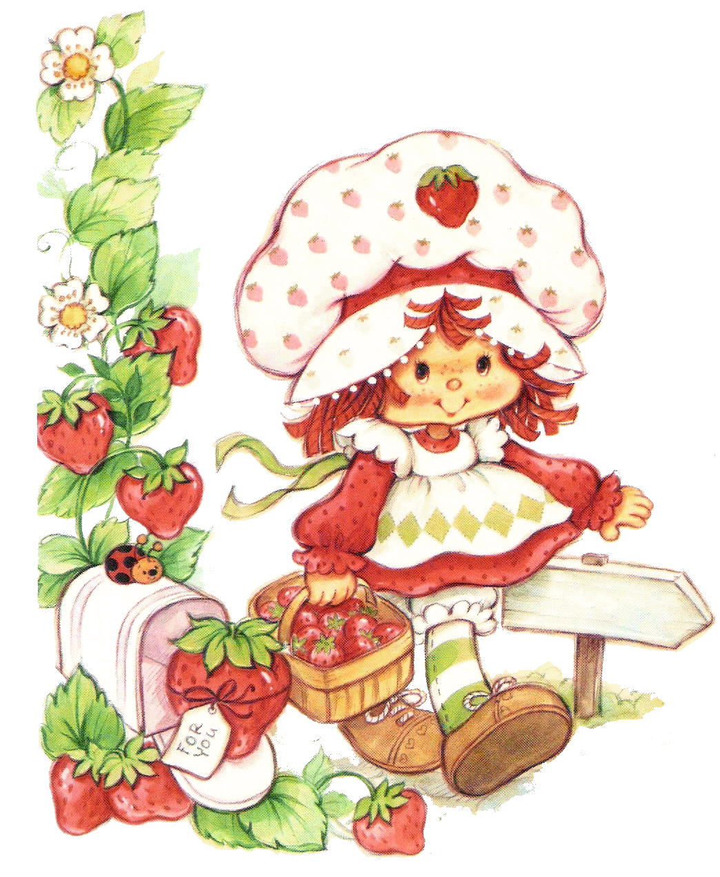 Strawberry megan bryant tarta de fresa clipart free