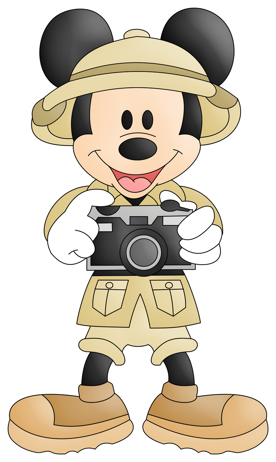 Mickey mouse pin page clipart background 5