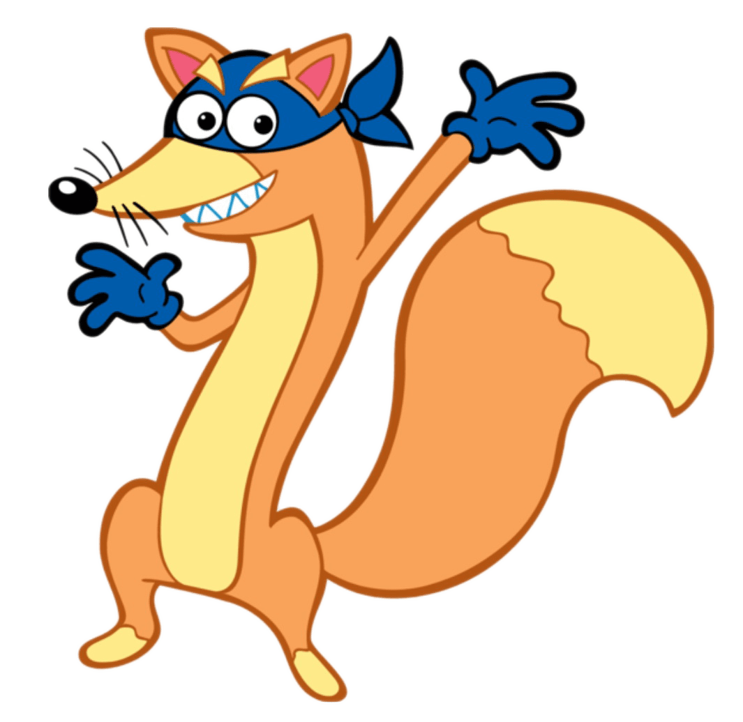 Fox pin page clipart picture 2