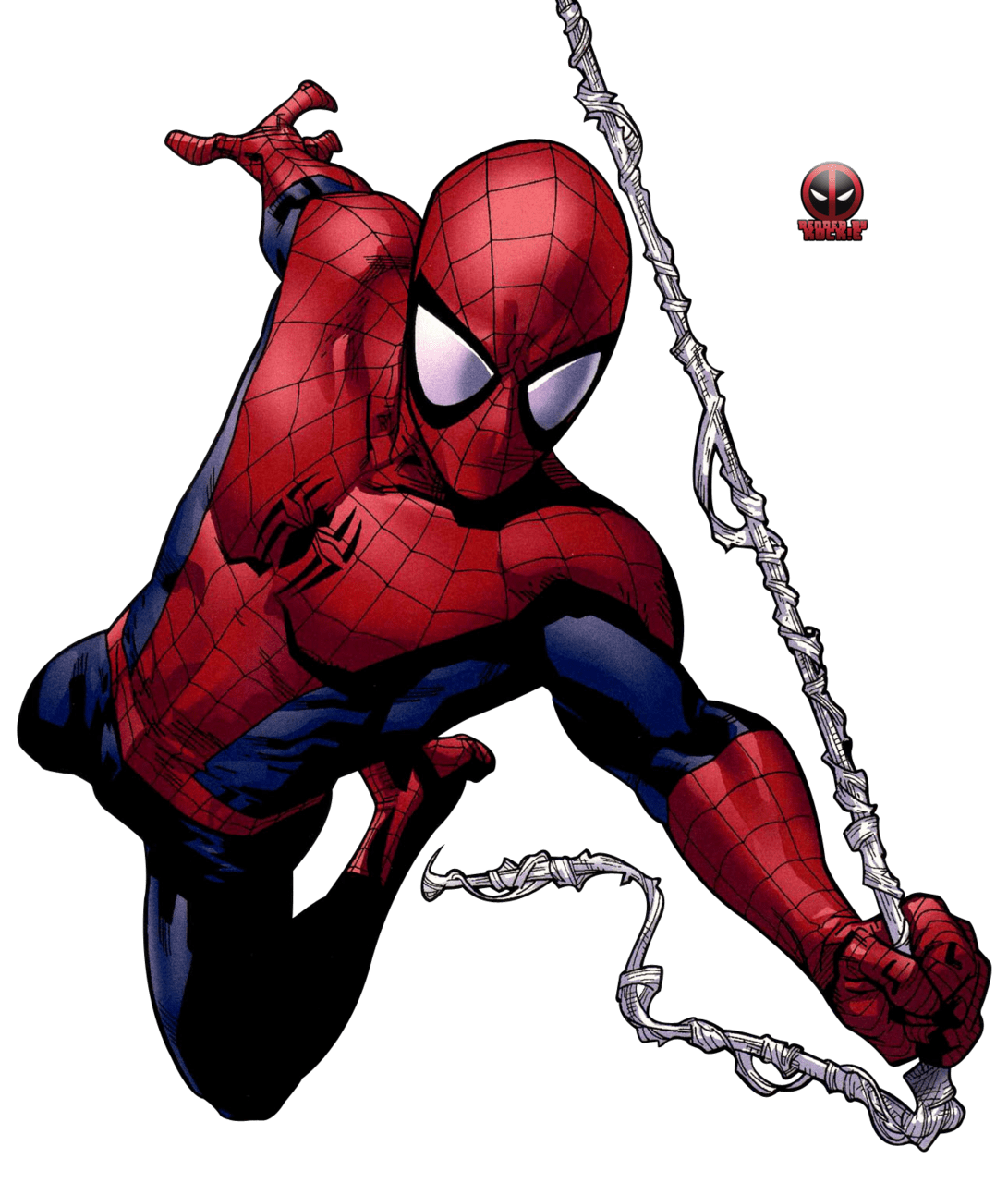 Spiderman pin page clipart photo 2