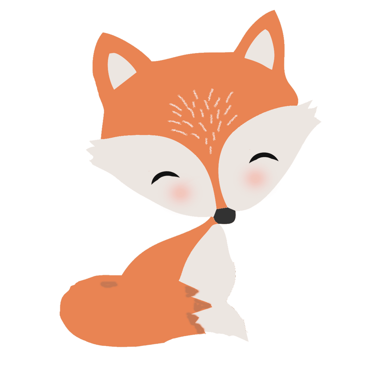 Fox pin page clipart logo