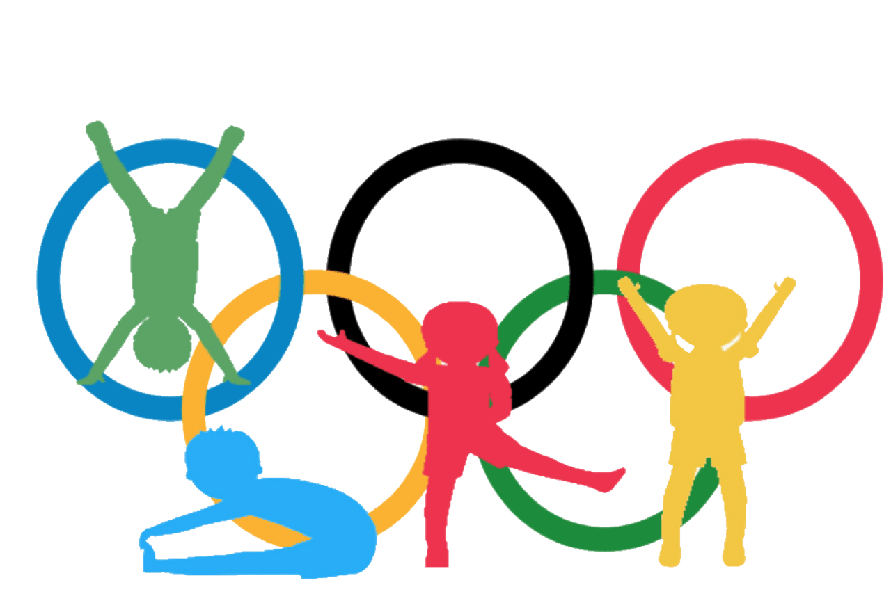 August to kids stuff olympics clipart picture