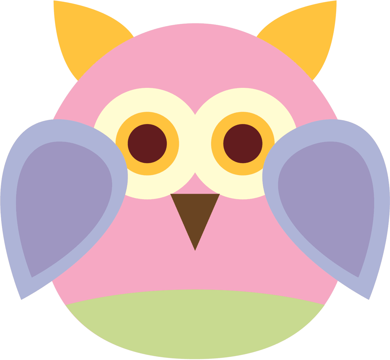 Owl clipart background 2