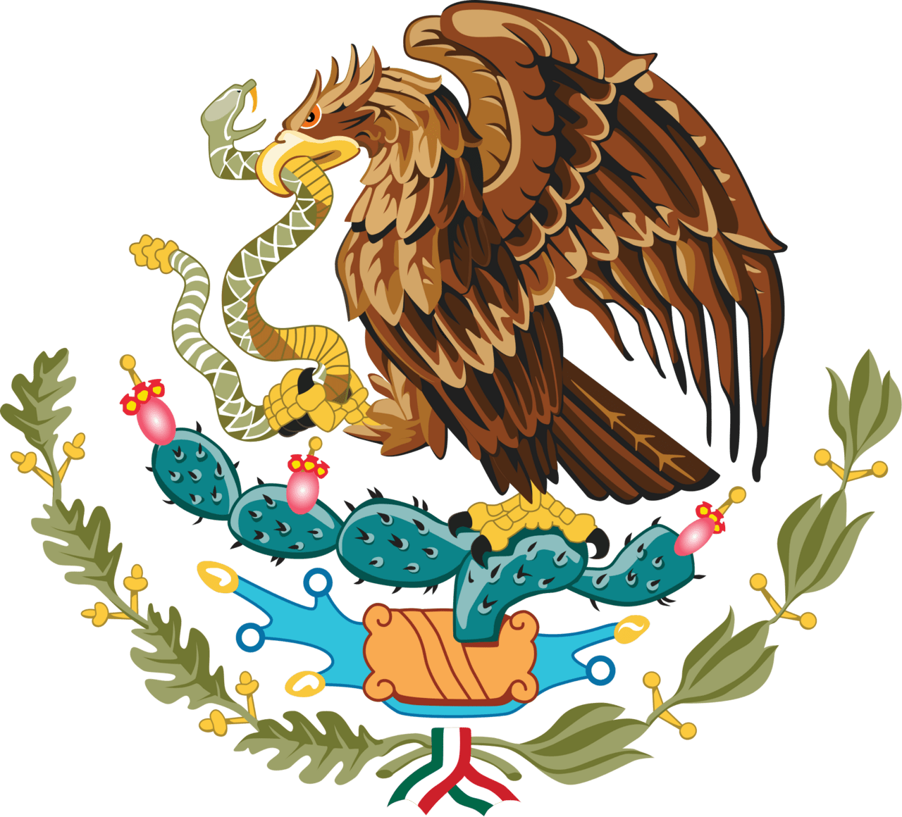 Eagle coat of arms mexico wikipedia clipart logo