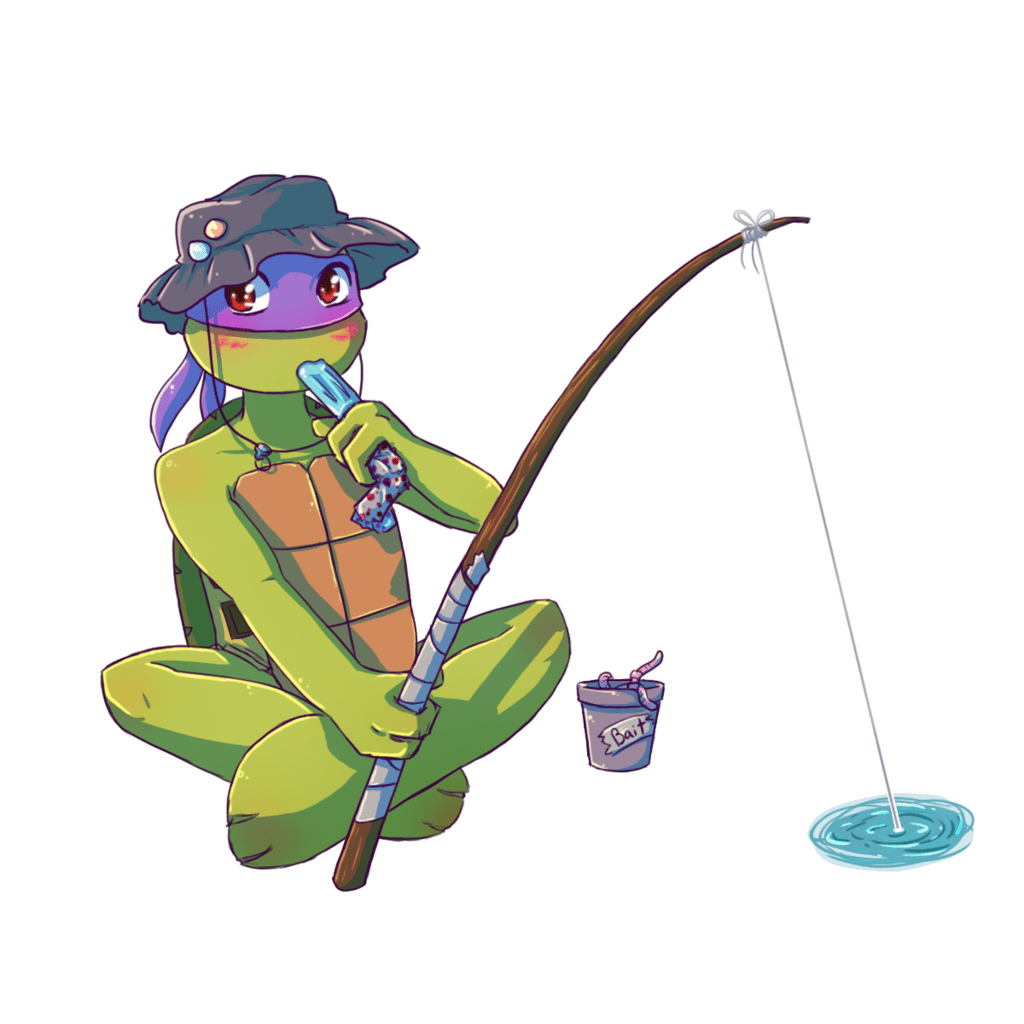 Fishing donnie by cutieclovers deviantart clipart photo