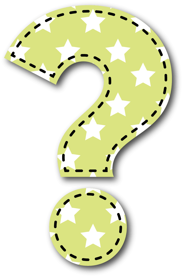 Question mark mbolos moldes de letras simbolos alfabeto clipart vector