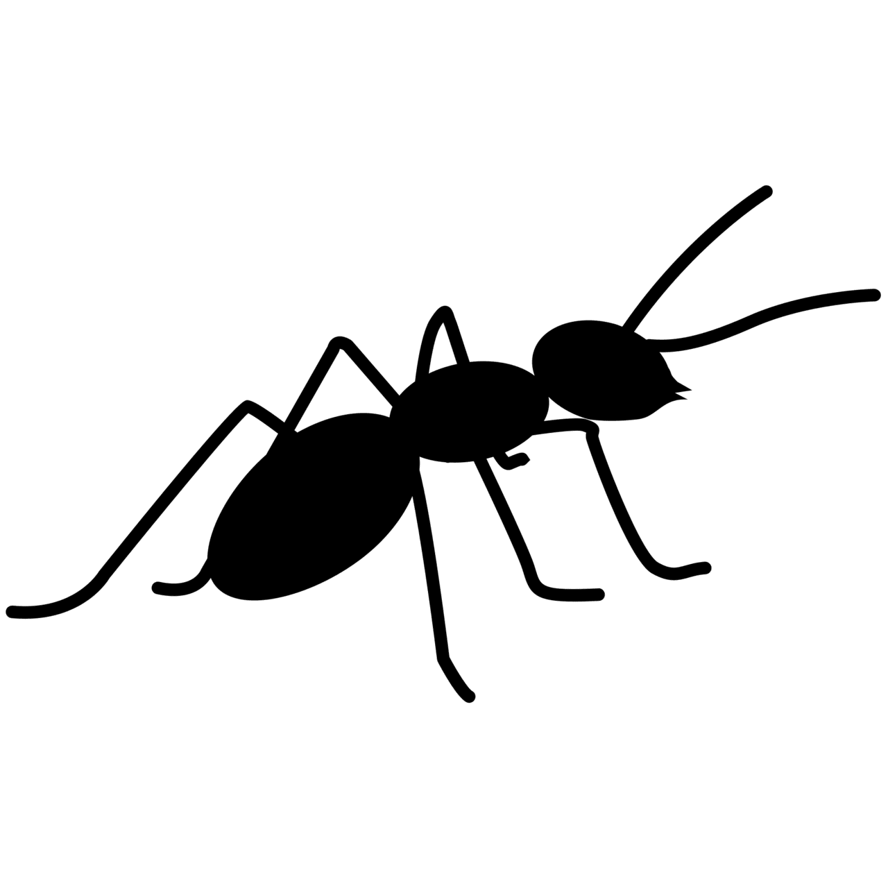 Ant clipart vector 2