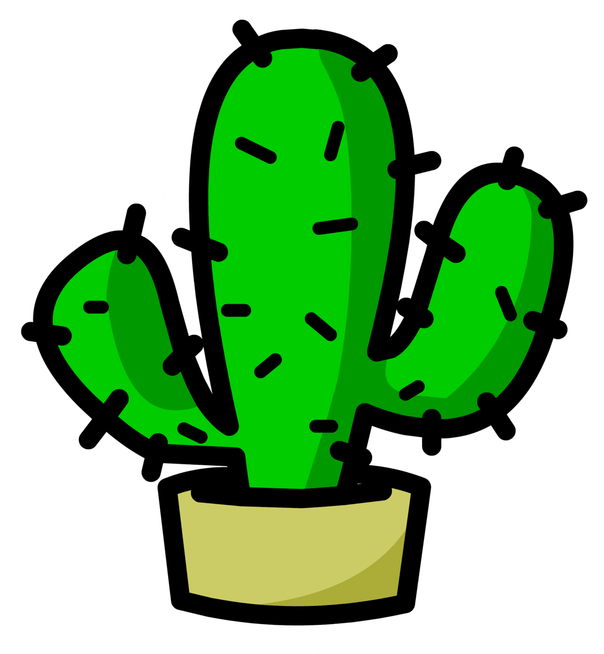 Cactus clipart background