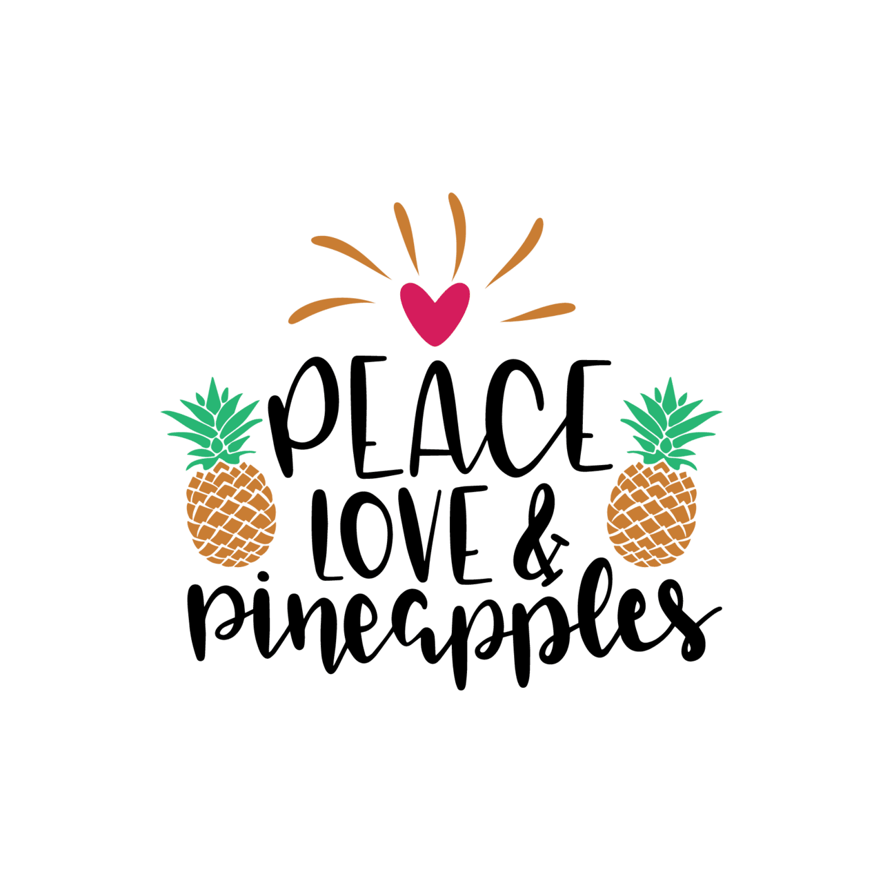 Pineapple pin page clipart logo 2