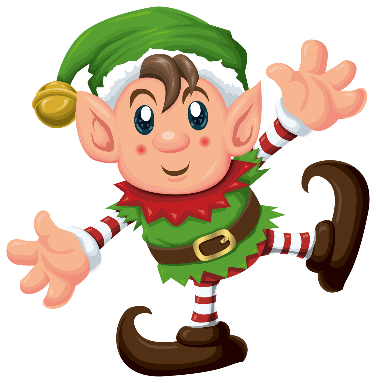 Dance cute elf clipart best transparent