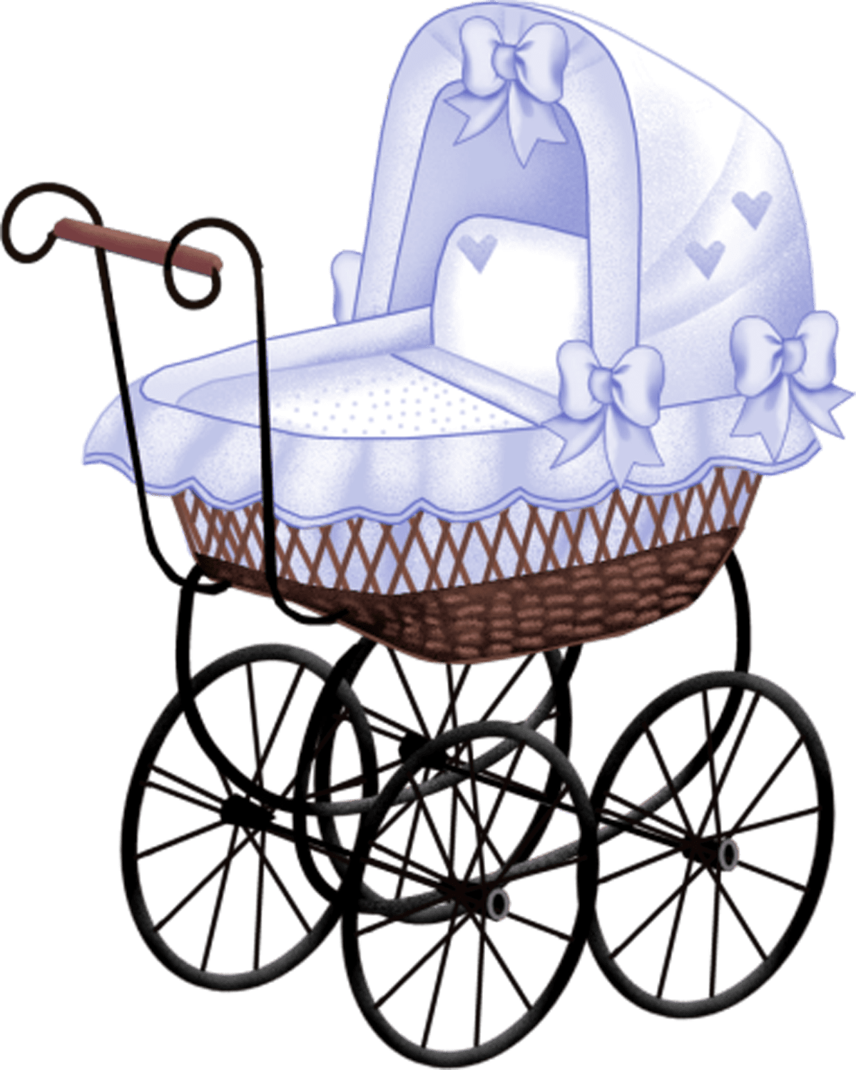 Bed clipart pmg baby carriage art free