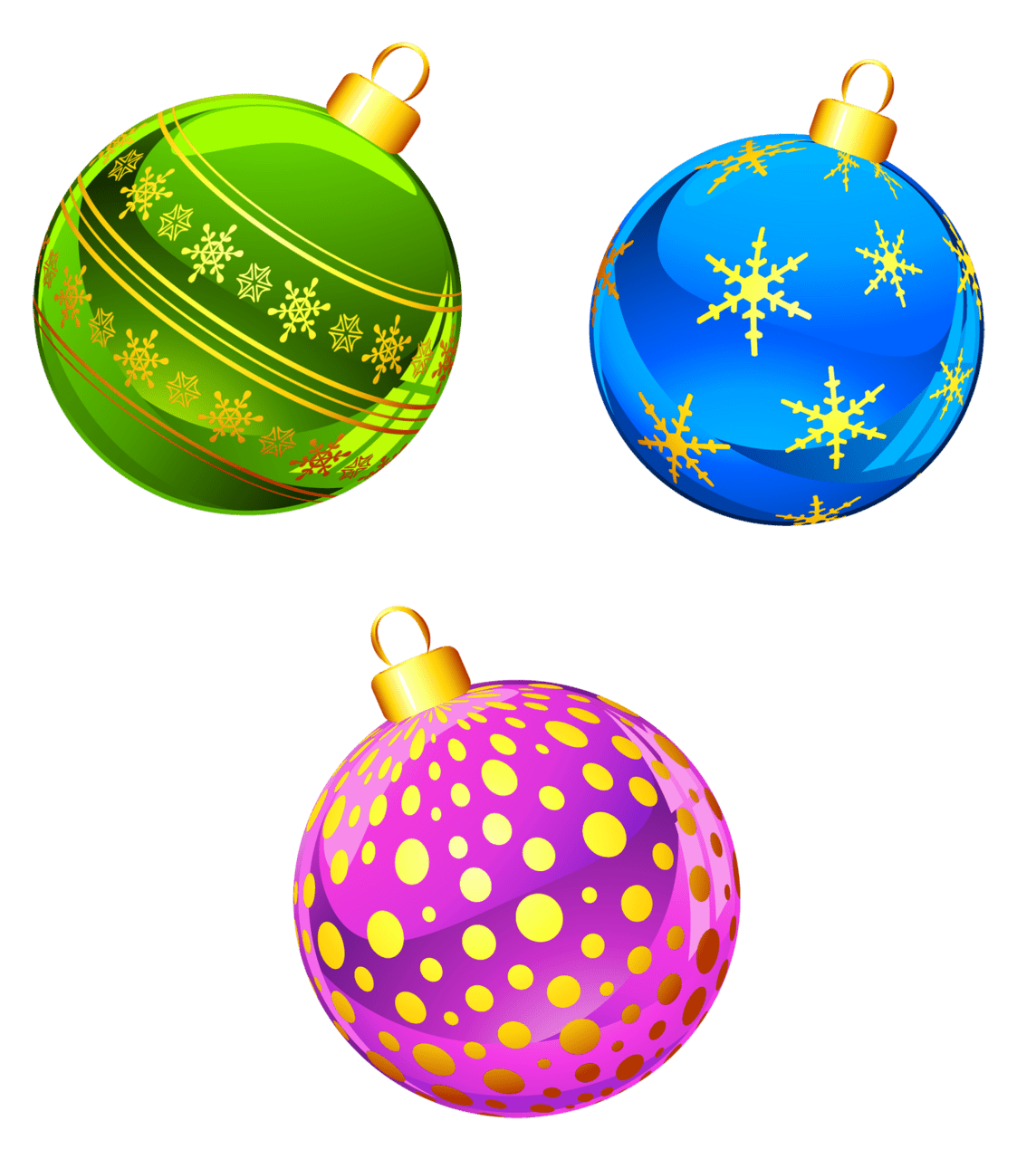 Christmas ornament clipart image