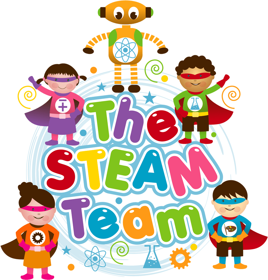 Children stem clipart steam the team photo