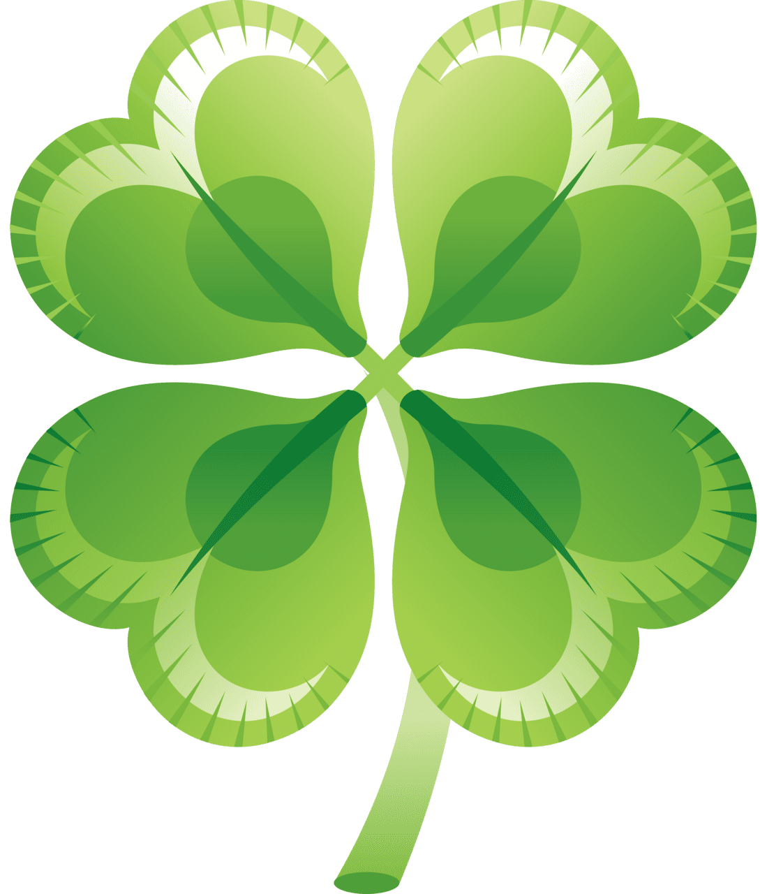 Leaf clover clipart image