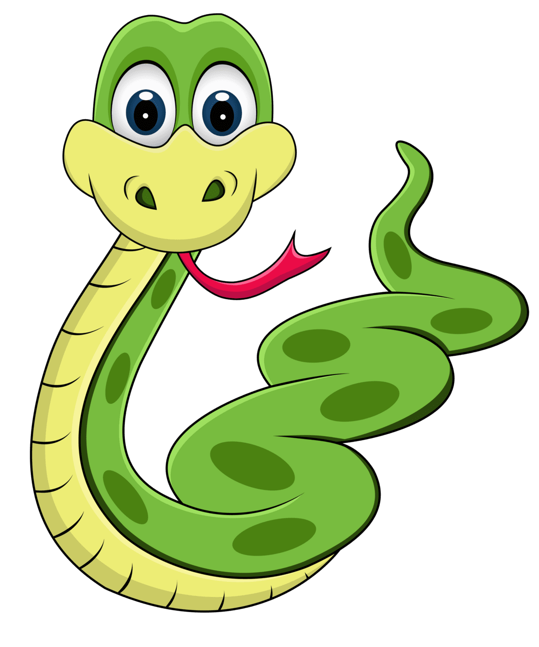 Snake page clipart transparent