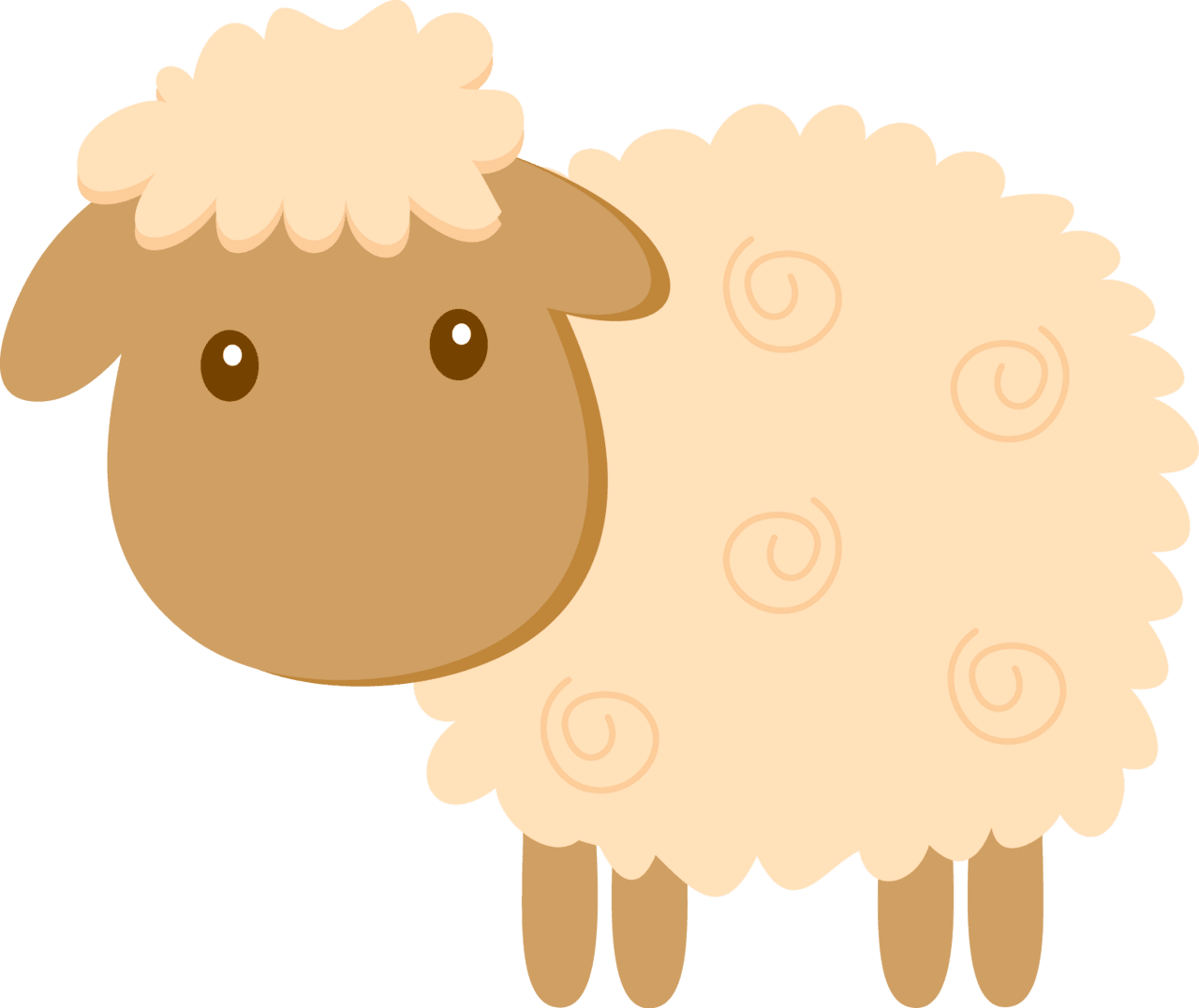 Sheep pin dibujos clipart image