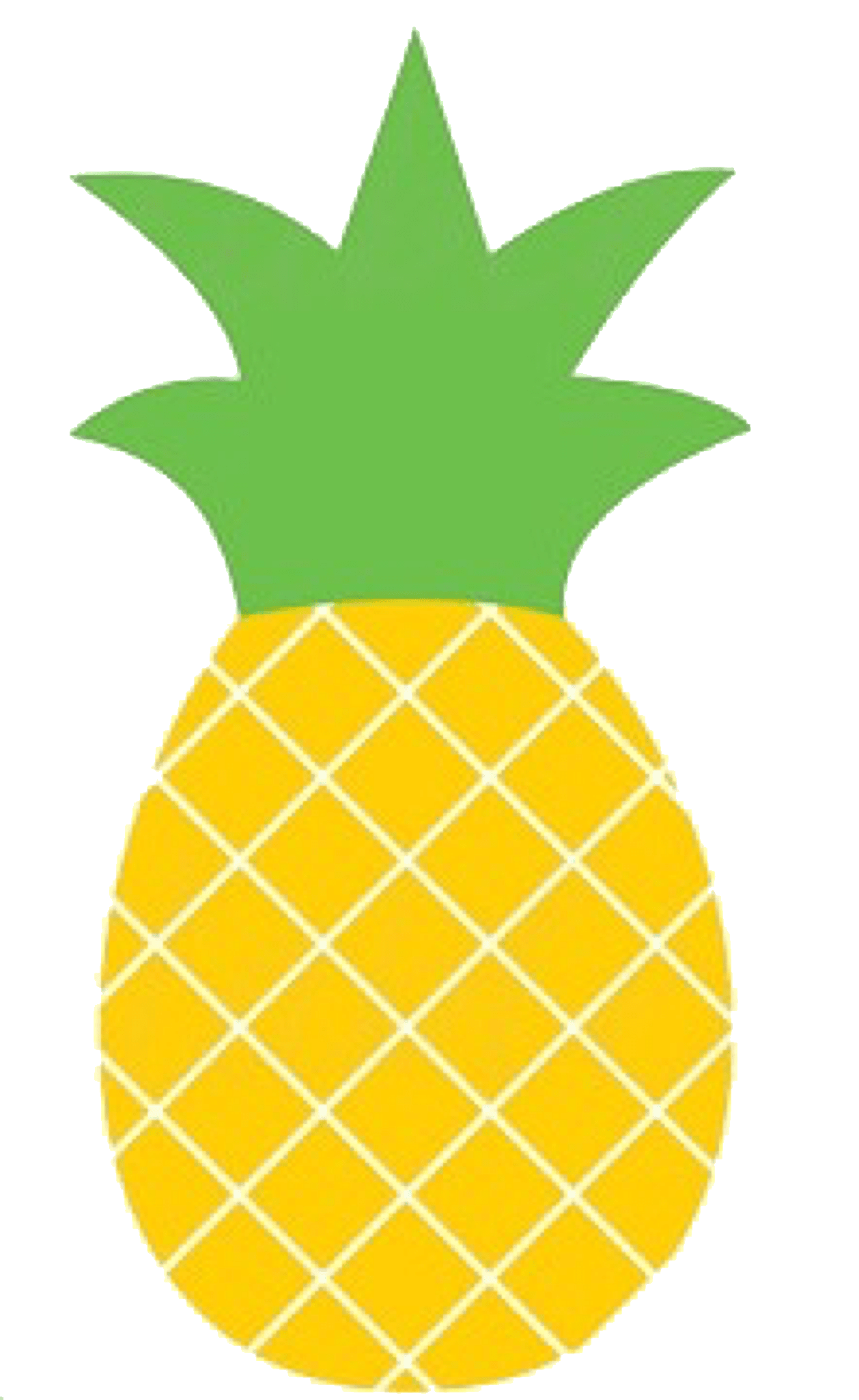 Pineapple pin page clipart free