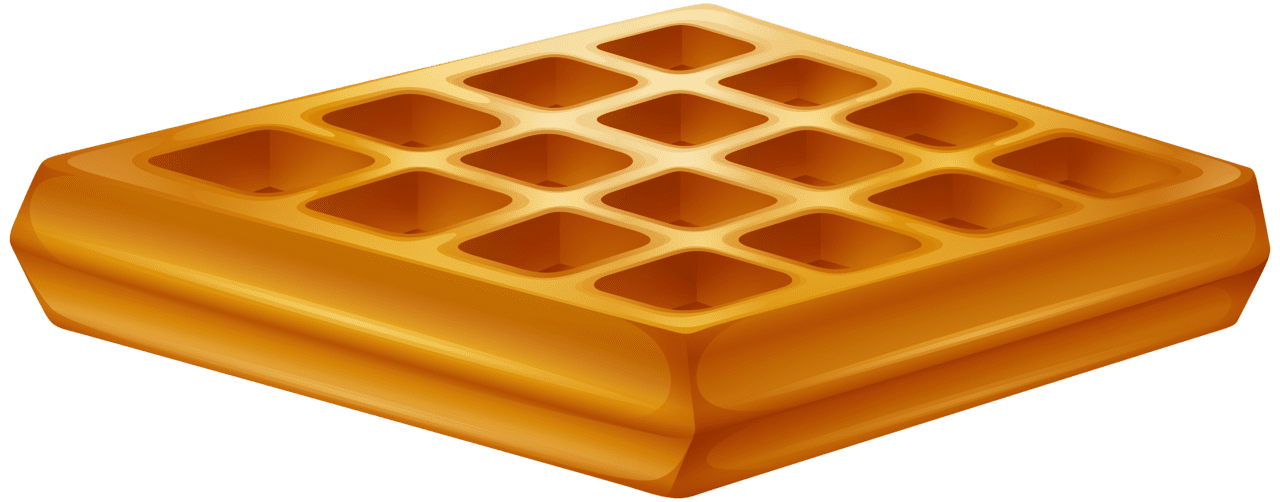 Breakfast waffle clipart best vector