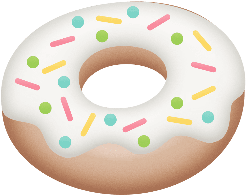 Donut cinnscr sweetsshope clipart picture