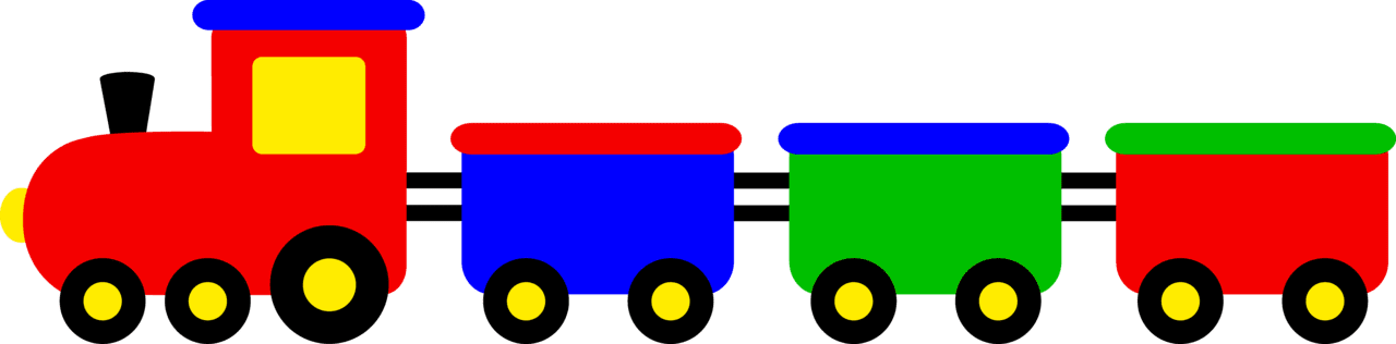 Train tra draw for kids clipart photo