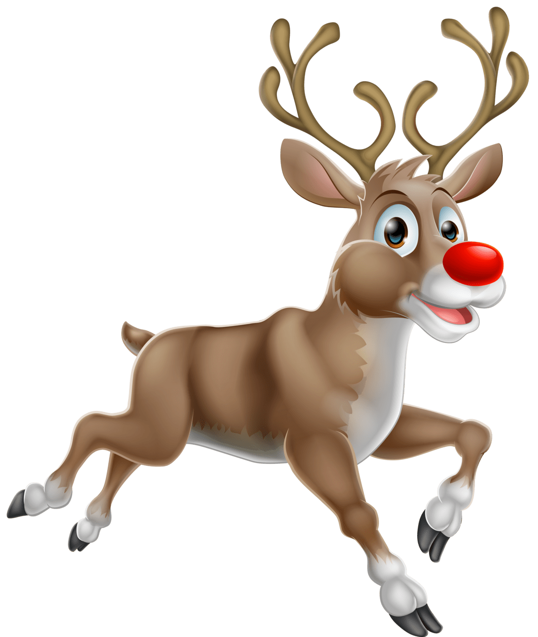 Deer christmas rudolph clipart clip art