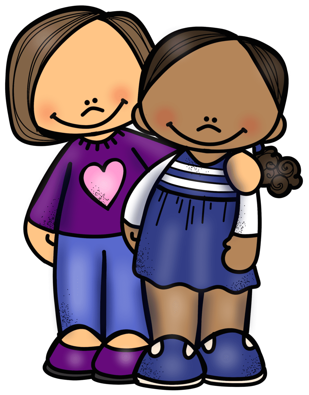 Friends pin page clipart transparent 2