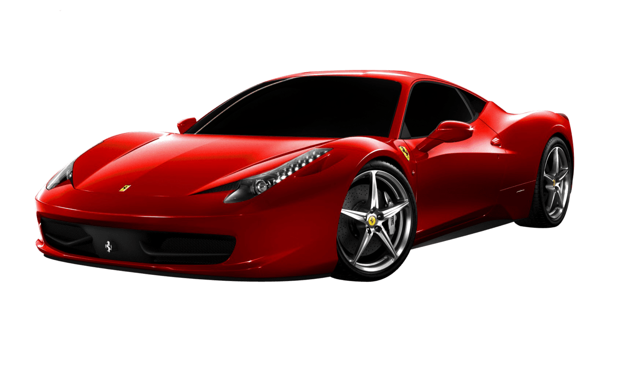 Cars ferrari clipart transparent