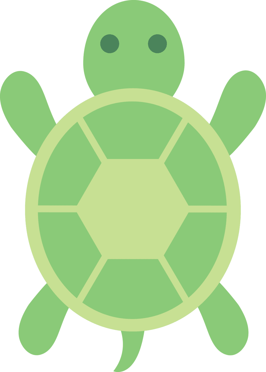 Clipart of cute little green turtle kinder aktivit ten bastelideen basteln photo