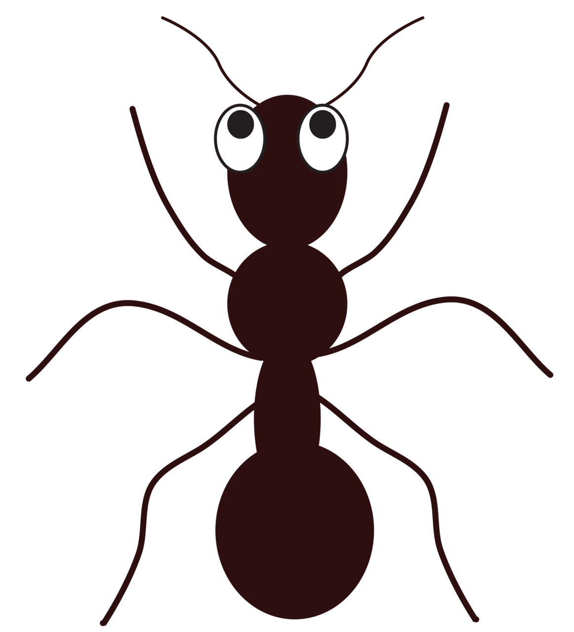 Ant pin page clipart vector
