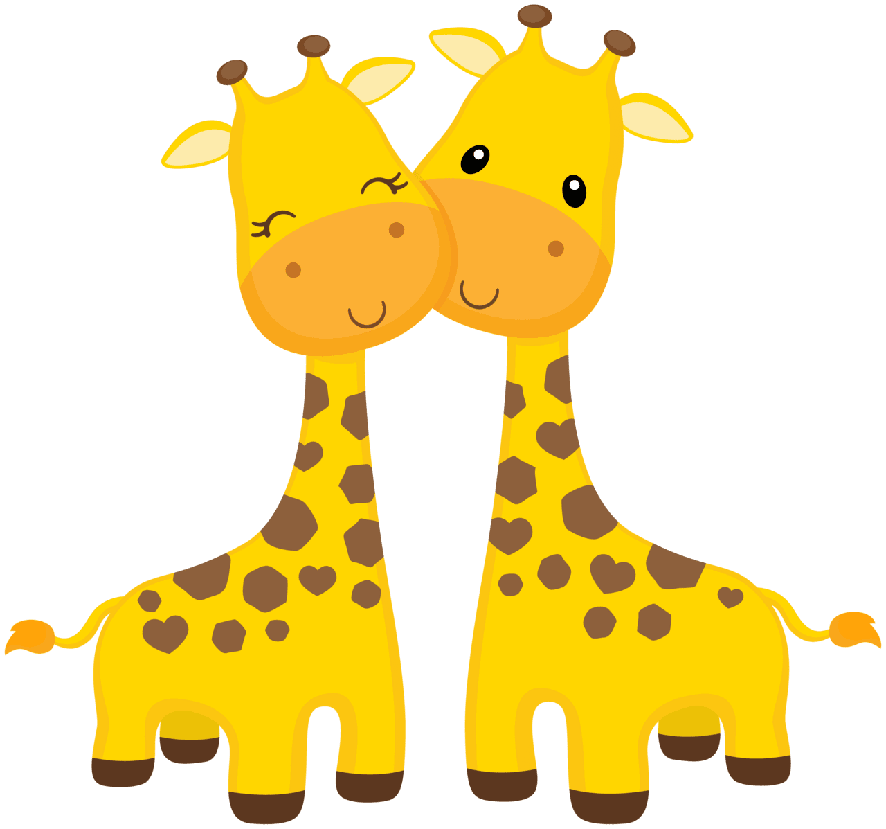 Giraffe pin page clipart photo