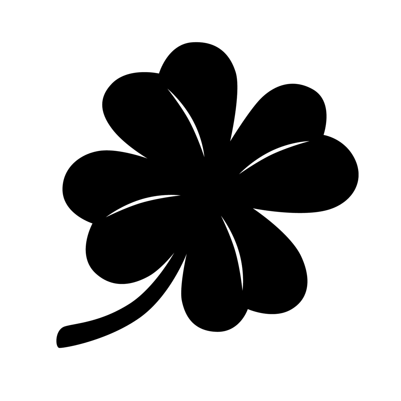 Leaf clover picture of four images cliparts clipart library