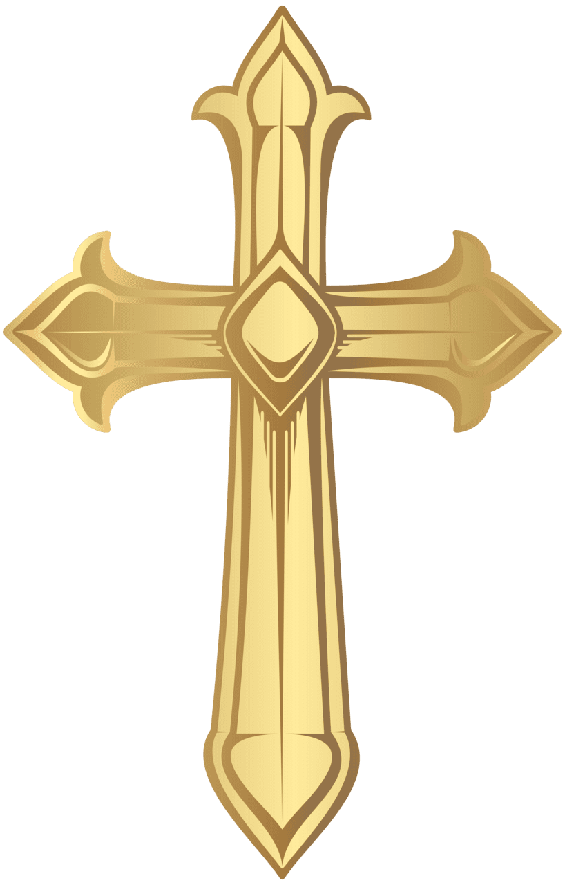 Church cross image high quality clipart