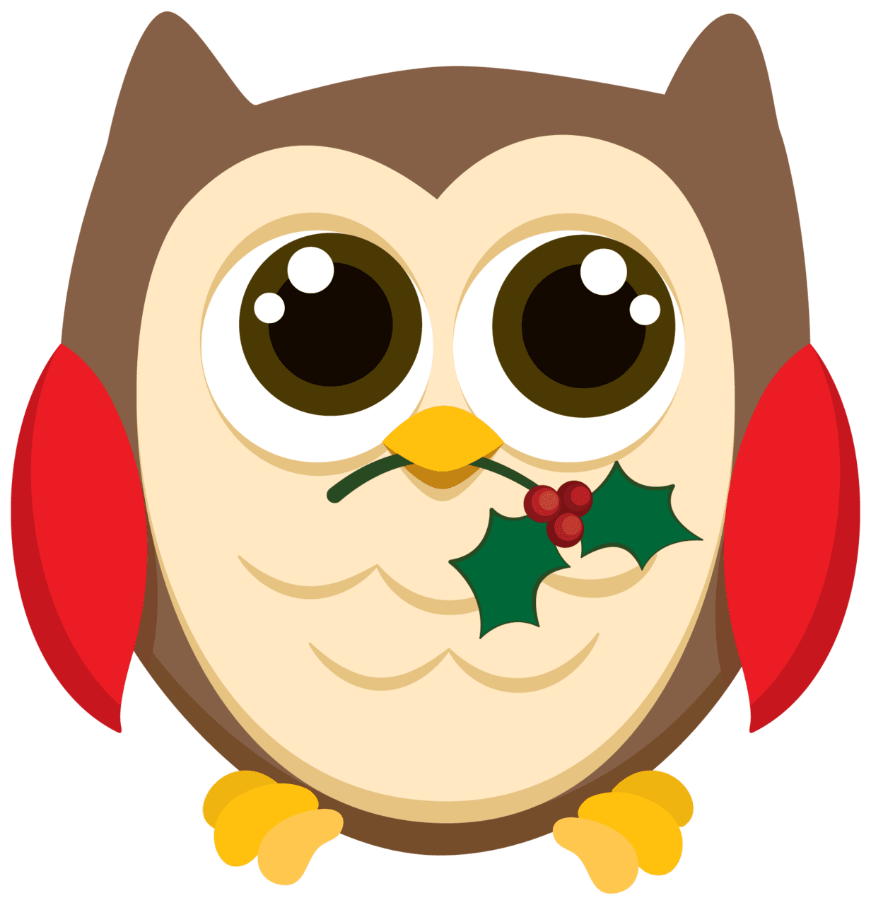 Owl pin page clipart picture 3