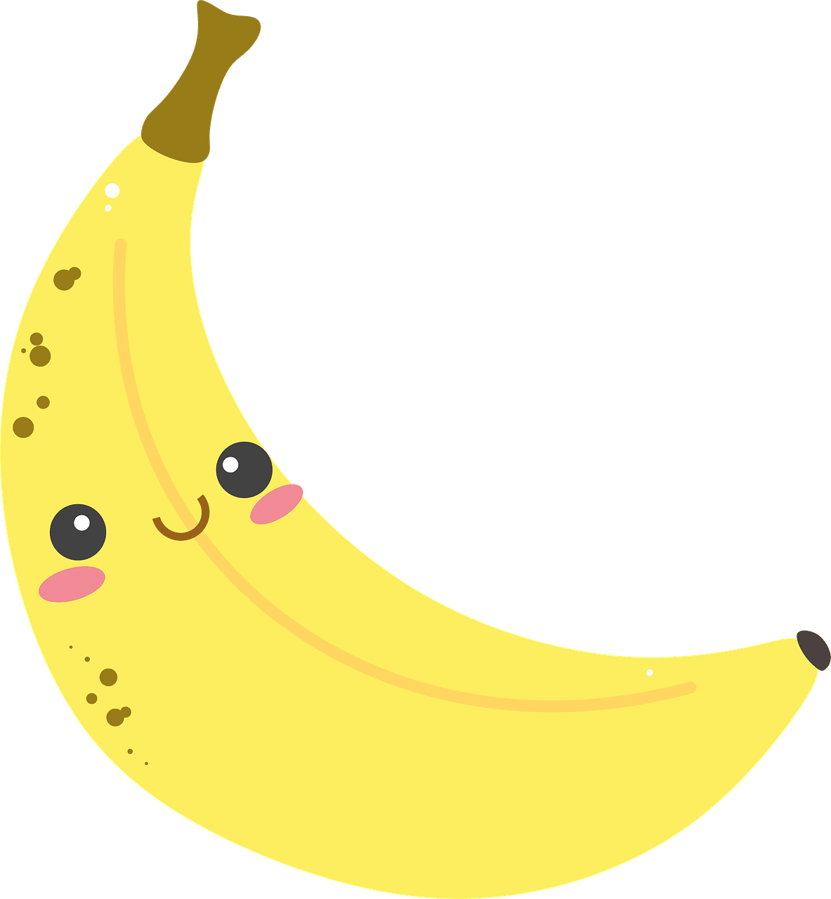 Banana fruit yellow image dibujos de sandias im genes helados frutas clipart