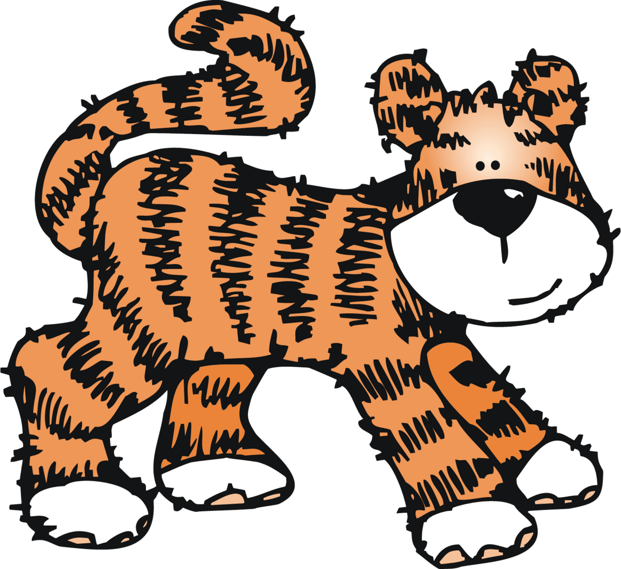 Tiger pin by lizbeth patricia delgadillo ca melon headz jungle art classroom clipart animals vector